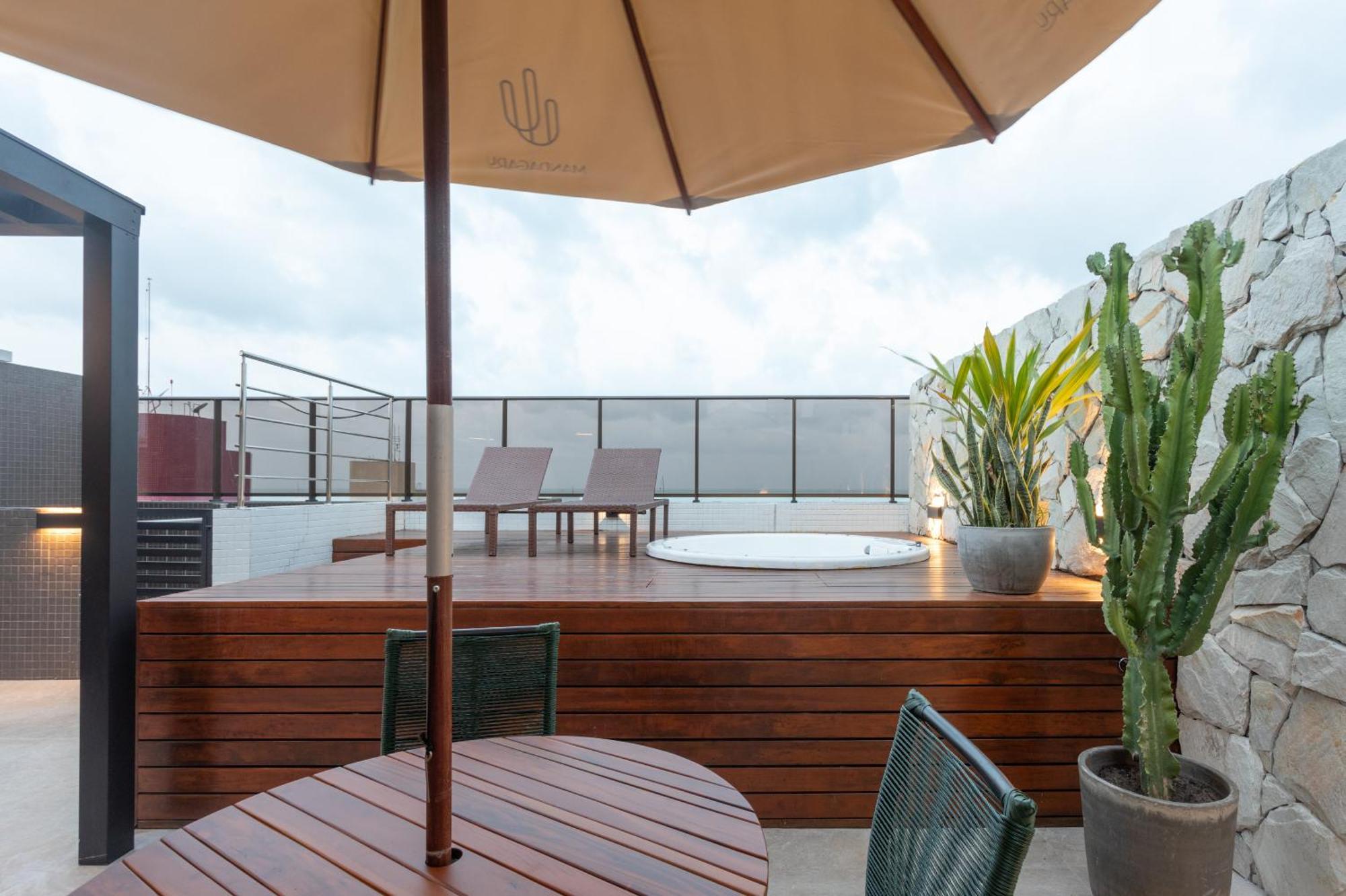 Cobertura Com Jacuzzi E Deslumbrante Vista Mar Apartment Joao Pessoa Exterior photo