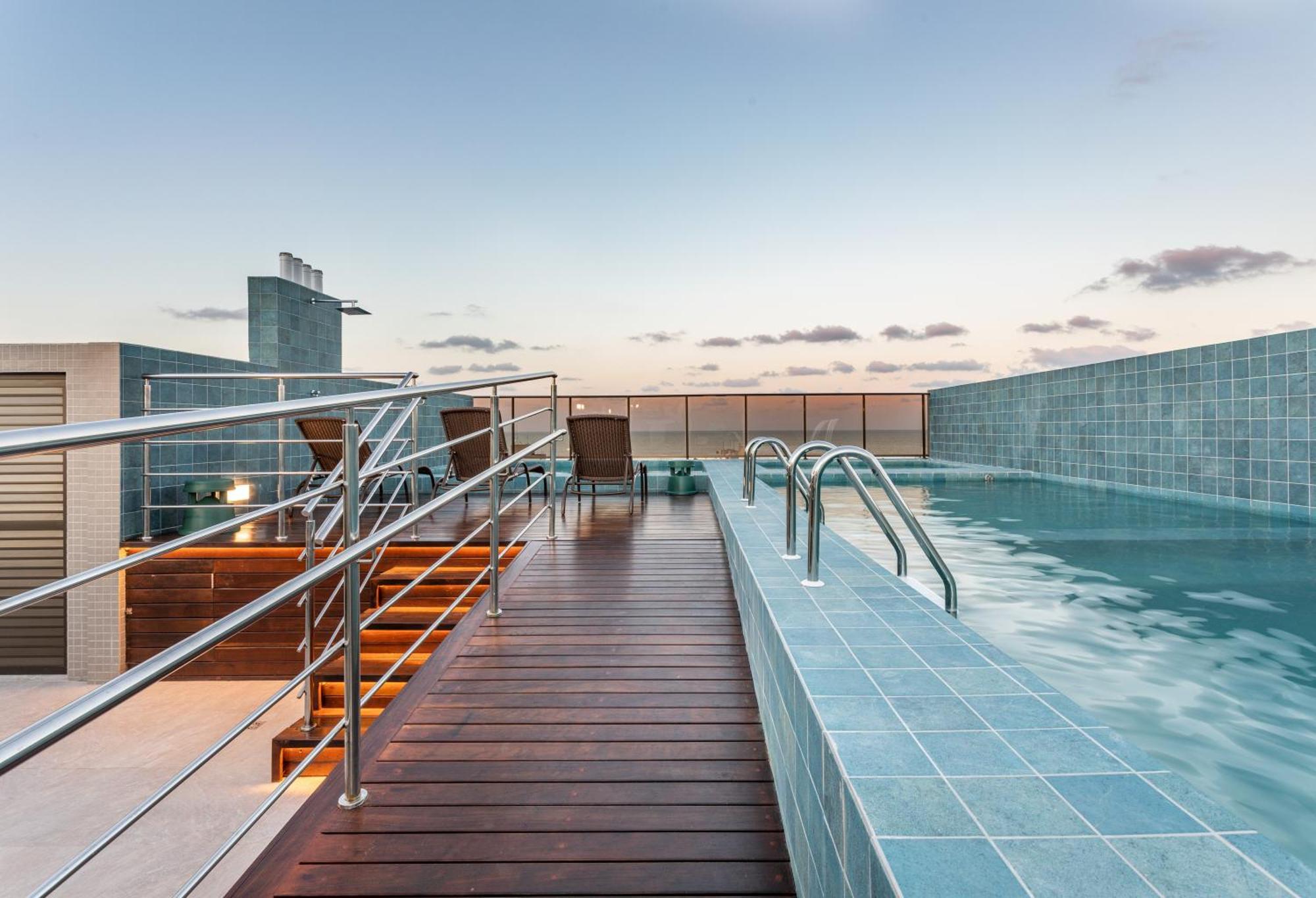 Cobertura Com Jacuzzi E Deslumbrante Vista Mar Apartment Joao Pessoa Exterior photo