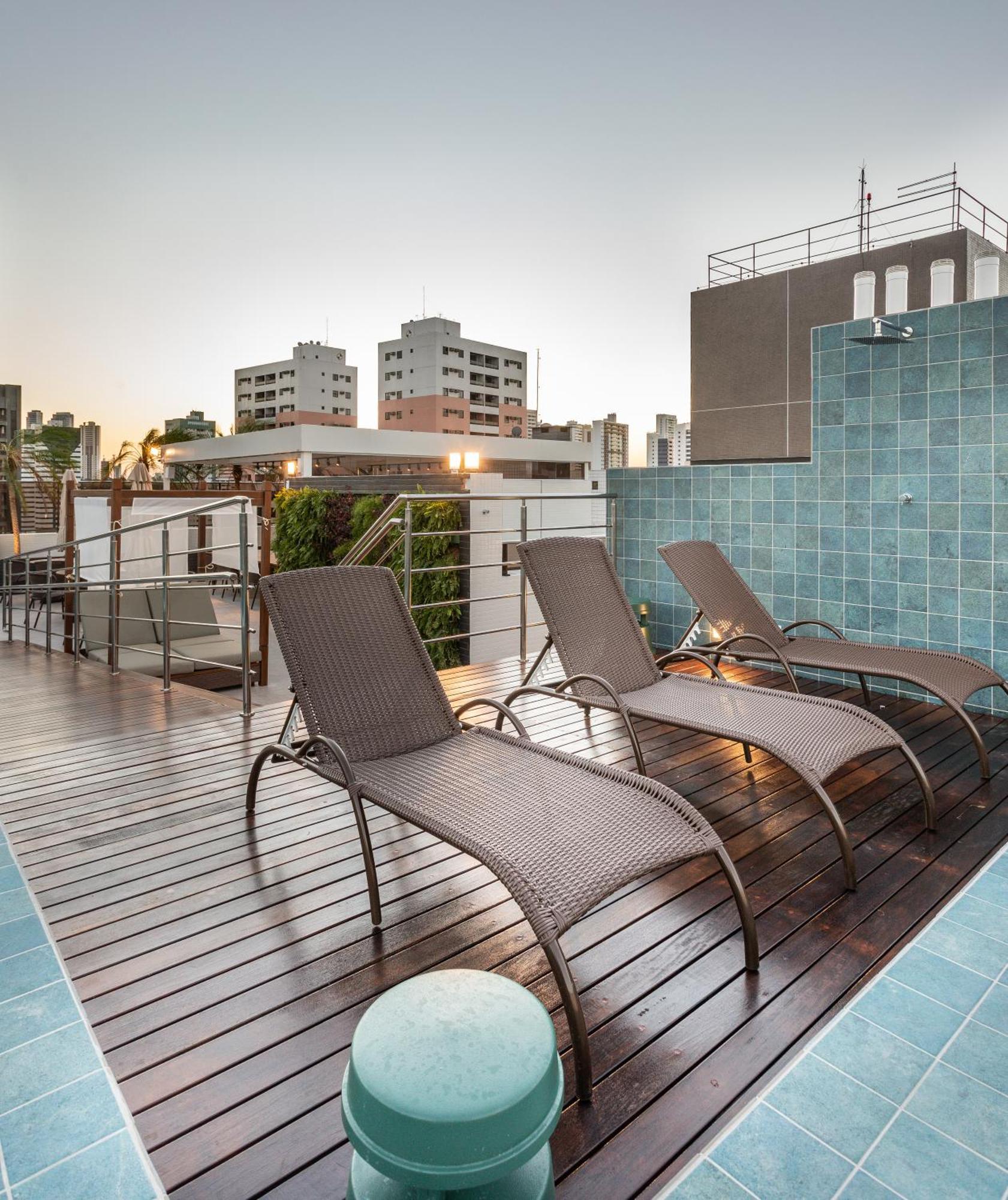 Cobertura Com Jacuzzi E Deslumbrante Vista Mar Apartment Joao Pessoa Exterior photo