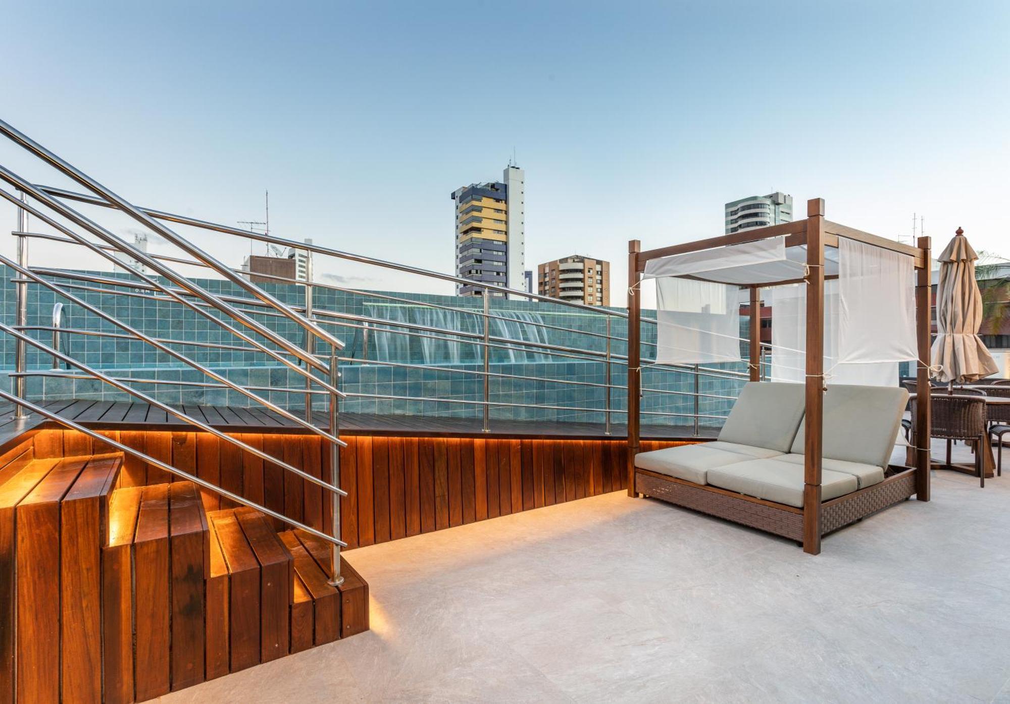 Cobertura Com Jacuzzi E Deslumbrante Vista Mar Apartment Joao Pessoa Exterior photo