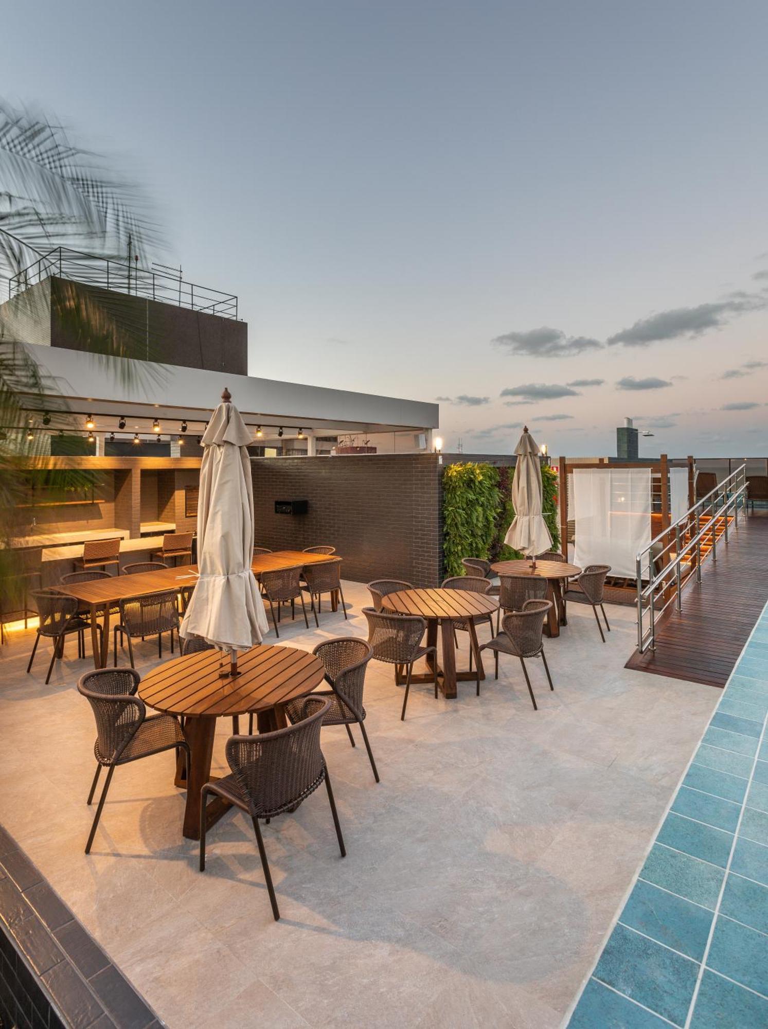 Cobertura Com Jacuzzi E Deslumbrante Vista Mar Apartment Joao Pessoa Exterior photo